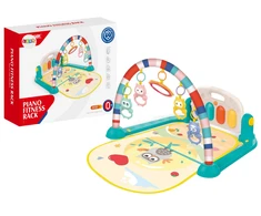 Lean Toys Kilimėlis kūdikiams su pianinu ir pelėdos garsais