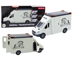 Lean Toys Žaislinė arklių transporto priemonė su šviesomis ir garsais