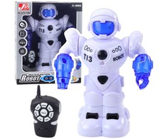 Lean Toys Interaktyvus RC robotas su nuotolinio valdymo pultu, 27.5 x 20 x 9 cm