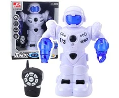 Lean Toys Interaktyvus RC robotas su nuotolinio valdymo pultu, 27.5 x 20 x 9 cm