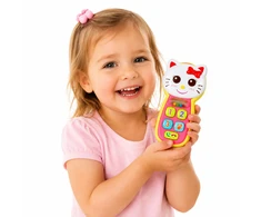 Lean Toys Interaktyvus telefonas 15.5 x 8.5 x 4 cm