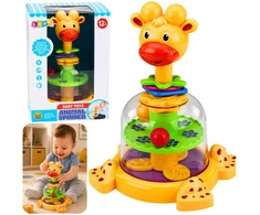 Lean Toys Sukamasis žaislas žirafa