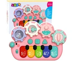 Lean Toys Interaktyvus vaikiškas pianinas su krumpliais