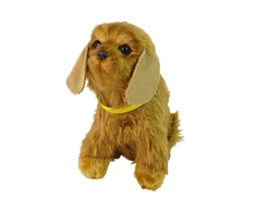 Lean Cars Interaktyvus žaislinis šuo Cocker Spaniel, 19x17x13 cm, rudas