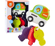 Lean Toys Interaktyvus žaislas - rakteliai su kramtukais ir garsais