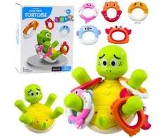 Lean Toys Interaktyvus vėžliuko vonios žaislas su fontanu