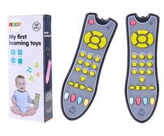 Lean Toys Interaktyvus televizoriaus nuotolinio valdymo pultas mažyliams su šviesa ir garsu