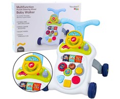 Lean Toys Vaikštynė, stumdukas su garsais