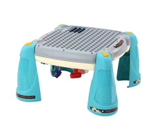 Lean Toys Interaktyvus vaikų edukacinis staliukas su pianinu ir kosmoso tema