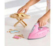 Lean Toys Lyginimo rinkinys rožinis ir pilkas