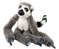 Lean Toys Pliušinis žaislas - lemūras, 50 cm