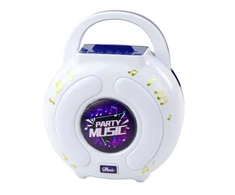 Lean Toys Interaktyvi muzikos kolonėlė vaikams su mikrofonais ir LED šviesomis