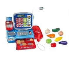 Lean Toys Elektroninis kasos aparatas su barkodų skaitytuvu