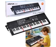Lean Toys 61 klavišų klaviatūra 78,5 cm