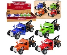Lean Toys Klasikinis metalinis automobilis su atidaromomis durimis, 1:32