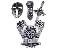 Lean Toys Didelis Riterio Rinkinys Su Šarvais ir Kardu