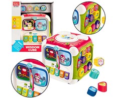 Lean Toys Interaktyvus muzikos edukacinis kubas