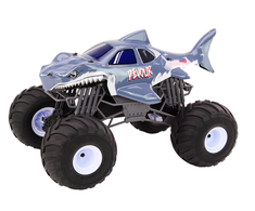 Lean Toys Mašinėlė su pultu, mėlyna