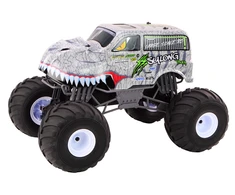 Lean Toys Didelis bekelės nuotoliniu būdu valdomas automobilis 2.4G RC 1:6 Dinozauras