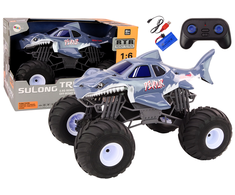 Lean Toys Mašinėlė su pultu, mėlyna