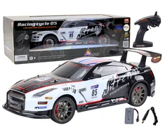 Lean Toys Didelis nuotoliniu būdu valdomas sportinis automobilis 1:8 su šviesomis ir garsais