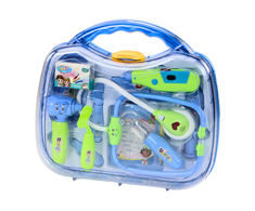 Lean Toys Daktaro rinkinys, mėlynas