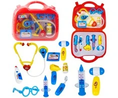 Lean Toys Žaislinis gydytojo rinkinys lagamine 27x24x8.5 cm