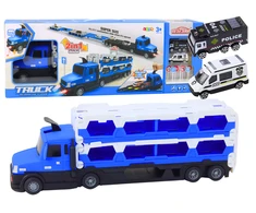 Lean Toys Lora 2in1 Vilkikas ir Lenktynių Trasa su Šviesomis ir Garsais
