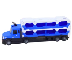 Lean Toys Lora 2in1 Vilkikas ir Lenktynių Trasa su Šviesomis ir Garsais