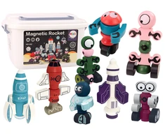 Lean Toys Konstruktoriaus figūrėlių rinkinys, 56 vnt.
