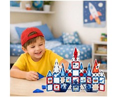 Lean Toys Magnetinis konstruktorius Window Art X6010, 90 vnt.