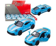Lean Toys Modelis GTRS sportinis automobilis su atidaromomis durimis 10.5x4.5x3.5 cm