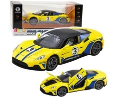 Lean Toys Metalinė sportinė mašina 1:22 su šviesos ir garso efektais