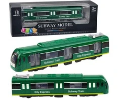 Lean Toys Metro traukinys žalias