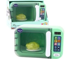 Lean Toys Žaislinė mikrobangų krosnelė vaikams