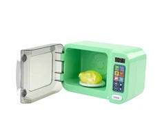 Lean Toys Žaislinė mikrobangų krosnelė vaikams