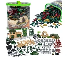 Lean Toys Karinių figūrėlių rinkinys 300 vnt.