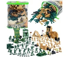 Lean Toys Karinių figūrėlių rinkinys 400 vnt.
