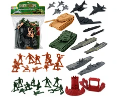 Lean Toys Karinis rinkinys 54 vnt.