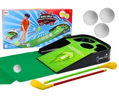 Lean Toys Mini golfo rinkinys vaikams su apšvietimu ir garsais