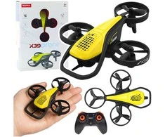 Lean Toys Mini dronas Syma X39 keturių ašių 12.4x10 cm