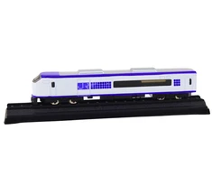 Lean Toys Kolekcinis modelinis geležinkelio vagonas 1:48, metalinis, baltai mėlynas