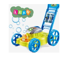Lean Toys Muilo burbulų mašinėlė žoliapjovė vaikams