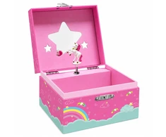Lean Toys Muzikinė dėžutė rožinė