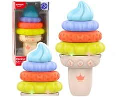 Lean Toys Muzikinis edukacinis žaislas mažyliams su šviesomis ir garsais