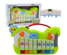 Lean Toys Vaikiškas muzikinis pianinas su ksilofonu ir melodijomis