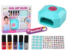 Lean Toys Manikiūro rinkinys mergaitėms