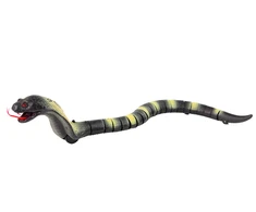 Lean Toys Nuotoliniu būdu valdomas kobra gyvatės žaislas, 44 cm