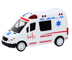 Lean Toys Nuotoliniu būdu valdoma greitoji pagalba su šviesos ir garso efektais