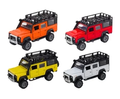 Lean Toys Metalinė visureigio mašinėlė 1:32 su šviesomis ir garsais